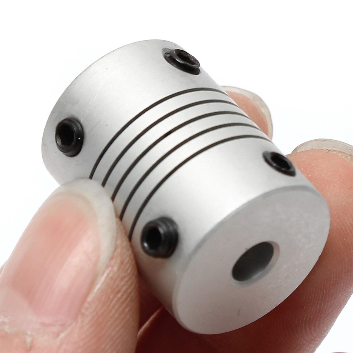 Axe Serré Coupleur Rigide D40L50 Aluminium - 10mm à 22mm Pour Moteur Pas à Pas CNC 3D