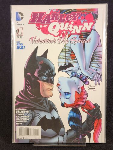Harley Quinn Valentine's Day Special Amanda Conner Variant Cover B 9.2-9.4 - Picture 1 of 1