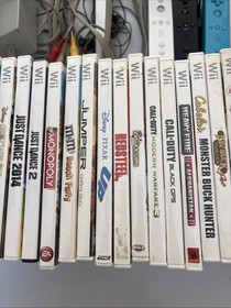 Nintendo Wii Console 32 Game Lot Huge Collection!