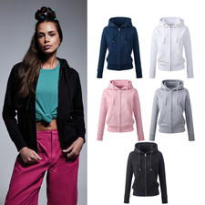 Anthem Women's Full-Zip Hoodie AM004 - Ladies Hooded Fleece Long Sleeve Jacket