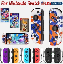 1xPair For Nintendo Switch Joy Con Controller Left+Right Wireless Gamepad
