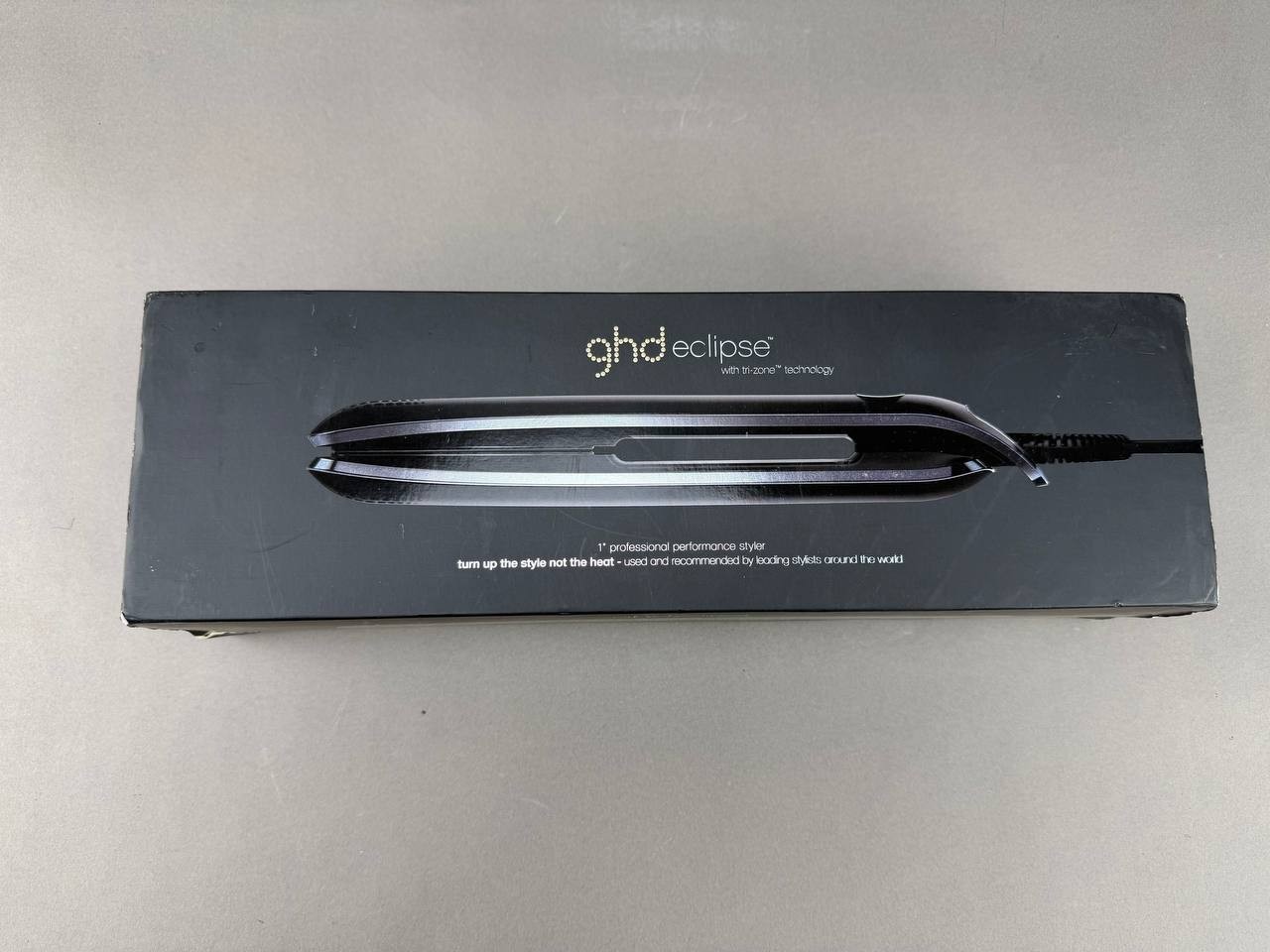 GHD ECLIPSE Tri-Zone Hair Styler Flat Iron Straightener W/ Box