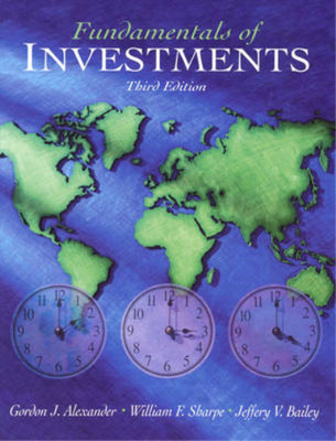 Fundamentals of Investments (Prentice Hall Finance Series), Alexander, Gordon J.