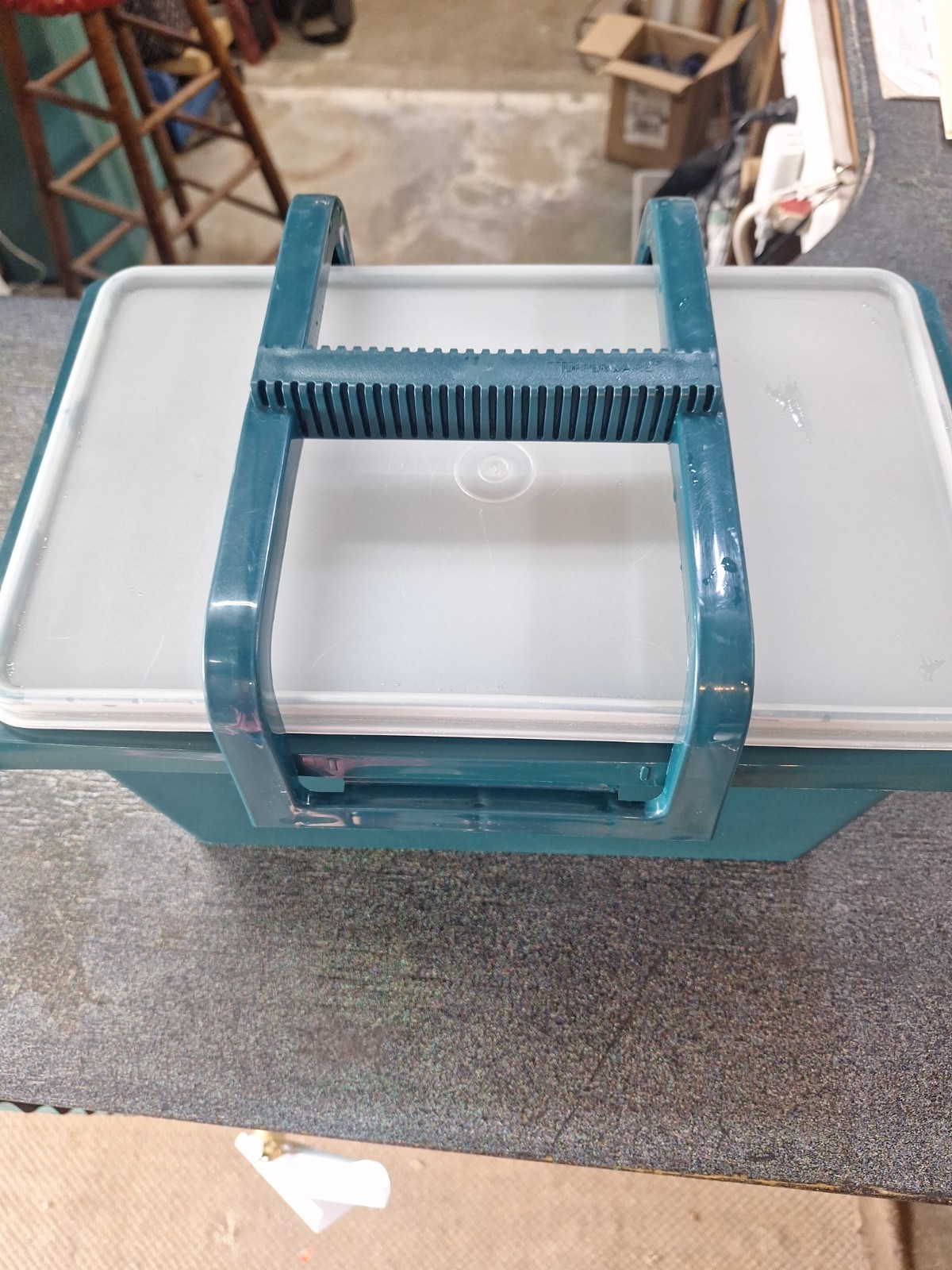Tupperware CARRY ALL #1431 Picnic Lunch Storage Tote Container Box ...