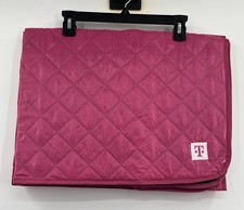 NEW T-Mobile Pink Outdoor Blanket Out Door Quilted Pattern T LOGO