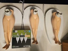 Lot of 3 Legs Crossed Christmas Story? Movie Leg Lamp Plug-In Wall Night Light