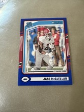 2024 Donruss Press Proof Blue Jase McClellan Rookie Atlanta Falcons #375