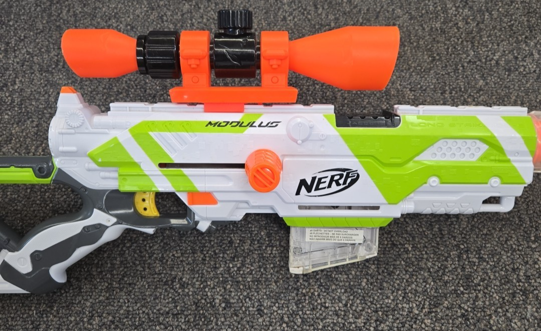 ​NERF N-Strike Modulus Longstrike Nerf N strike Elite Longstrike Modulus CS 6 Blaster Gun Sniper