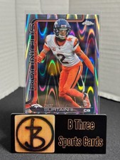 PAT SURTAIN II 2025 Topps Chrome #93 Raywave Refractor Denver Broncos A2268