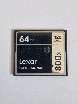 CFカード Lexar Professional 800x 64GB Lexar Professional 64GB Compact Flash CF Card 800x Speed | eBay
