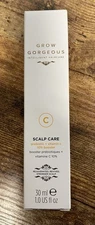 GROW GORGEOUS SCALP CARE prebiotic + vitamin C 10% Booster 1 oz