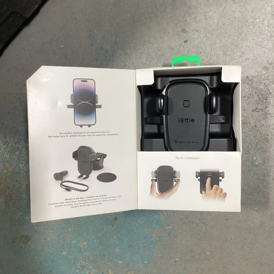 iOttie Wireless Charging Car Mount Dash & Windshield NIB - Image 2 of 4
