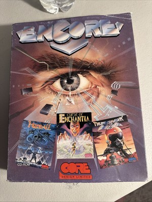 Encore Core Design Limited Heimdall Curse Of Enchantia Thunderhawk PC CD-ROM 96