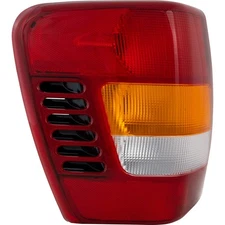 1999-2003 Replacement Driver Side Tail Light Housing For Jeep Grand Cherokee