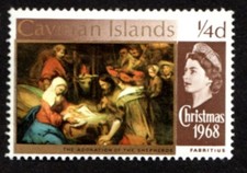 Îles Caïmans SC209 SG221 Noël 1968