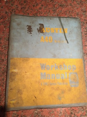 Austin A40 Serviceanleitung und Wartungsbuch