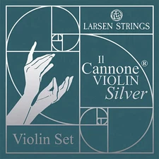Larsen Il Cannone Silver Violin String Set 4/4