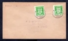 Jersey - 1942 1/2d Green Pair Occupation First Day Cover