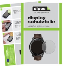 2x protective film for TicWatch Pro X anti-glare screen protection dipos
