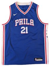 Nike Swingman Philadelphia 76ers Joel Embiid Jersey Boys XL 18/20