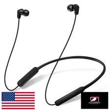 N18 Neckband Bluetooth Earbuds Wireless 5.2 Mic IPX7 20H Magnetic Deep Bass