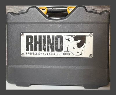 DYMO RHINO 6000 Industrial Label Maker wCase Computer Connected & Free Ship #788