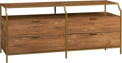 Elegant Sindoori Mango 4-Drawer Dresser - Luxurious International Design