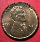 1938 Choice Uncirculated US LINCOLN Cent! "Philadelphia" Mint! Old US Coin!