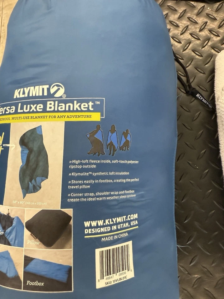 KLYMIT - MANTA DE CAMPING VERSA LUXE Foto 2 de 4