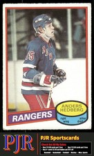 Anders Hedberg 1980-81 O-Pee-Chee #73 New York Rangers