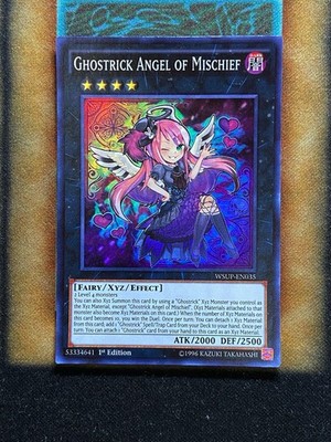 YuGiOh World Superstars Ghostrick Angel of Mischief WSUP-EN035
