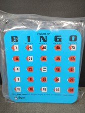 Regal Bingo Finger-Tip Shutter Bingo Cards w/...