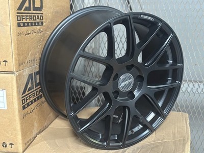 New 18x8.5 ET40 AD WHEEL FT110 (4 Wheel) 5x114.3 fit Honda Toyota Mazda Black