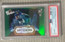 2025 PANINI DONRUSS ROOKIES & HIGHLIGHTS CAM SKATTEBO  PSA 10 UPTOWN GREEN RC