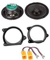 ACV 16,5Cm 100Watt 2-Wege Lautsprecher FüR Peugeot 207 Ab 06 3006 FronttüR Auto