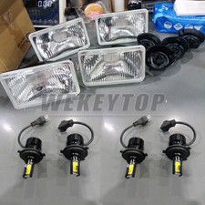 Fit Chevrolet Monte Carlo Ss 1980-1988 4pcs 4x6 Inch Led Headlight Hi-lo Beam Fit Chevrolet Monte Carlo Ss 1980-1988 4pcs 4x6 Inch Led Headlight Hi-lo Beam