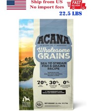 ACANA Wholesome Grains Dry Dog Food Sea to Stream Saltwater Fish Recipe, 22.5 lb