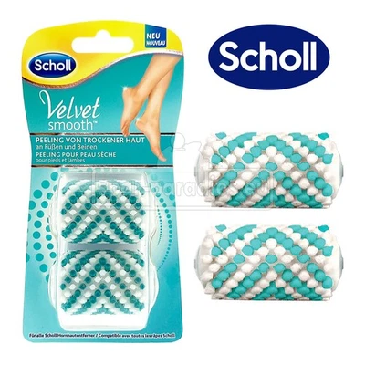 Scholl Velvet Smooth Express Pedi Hornhautentferner Peelingbürste trockene Haut