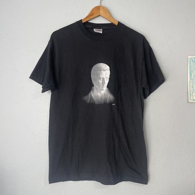 Vintage Elvis Presley Portrait 3D Rendering T Shirt Adult Size Medium Hanes