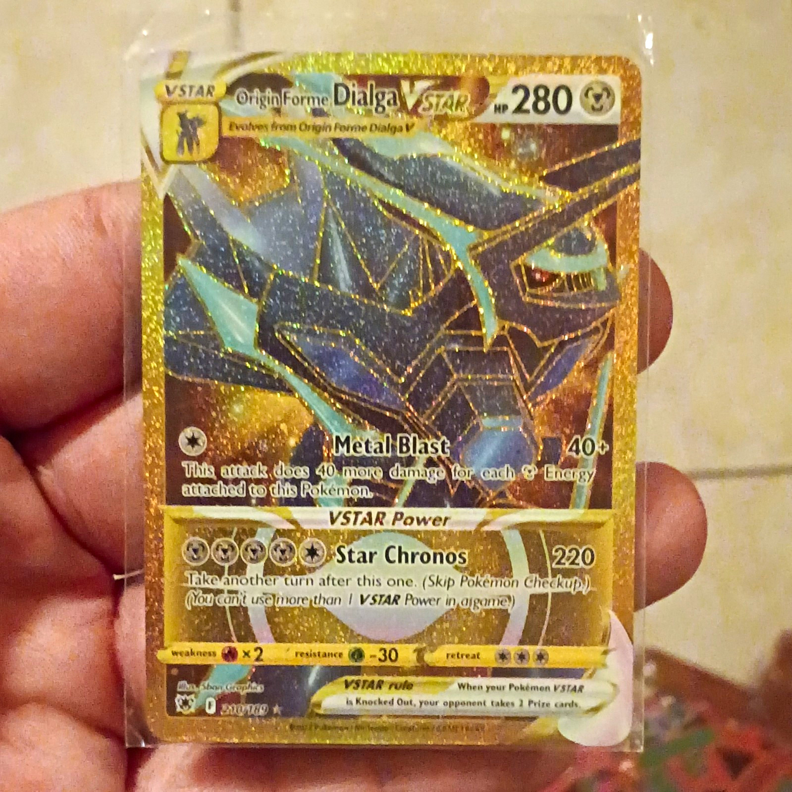 Origin Forme Dialga VSTAR 114/189 Astral Radiance Ultra Rare Holo EN 2022