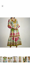 EUC FARM Rio Fruits Queen Long Sleeve Maxi Dress Small