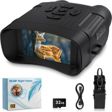 4K Night Vision Binoculars,10X Digital Zoom Vision...