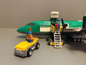 LEGO CITY: 7734 Cargo Plane - RETIRED - 99.9% Complete - Manual Included