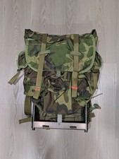 USGI Woodland Camo ALICE Radio Pack Complete LC-2 Frame Straps 5820-01-322-3477
