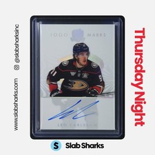 2023 UPPER DECK THE CUP #LM-LC LEO CARLSSON LOGOMARKS ROOKIE AUTO RC SP
