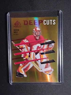 Dustin Wolf Rc #d/35 Red Parallel 2023-24 Upper Deck SP Deep Cuts SSP Rookie Rc