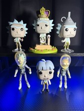 Funko Pop Rick and Morty Assorted Lot of 4 Out Of Box + 2 figures 