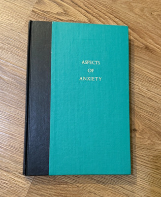  1965 Aspects of Anxiety by C.H. Hardin Branch, MD Psychiatry Hardcover