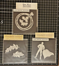 Gina Marie Designs Cutting Dies SUPERMAN HERO, CHRISTMAS WREATH or FERN