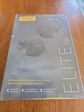 Jabra Elite 75t Wireless Replacement Left Side Earbud- Black Unknown Quality E